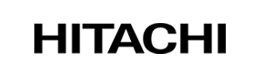 「HITACHI」のロゴ