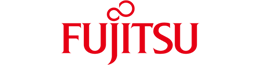 「FUJITSU」のロゴ